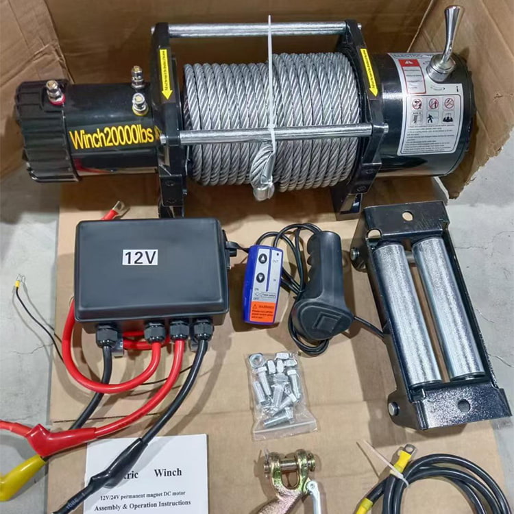 Quelle est la fonction du guide-corde pour treuils électriques ?