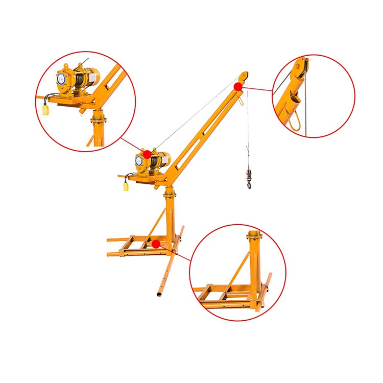 500 kg Construction Crane